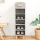 Armoire à chaussures Vidaxl 30x35x105 cm Prix en béton en bois édité