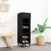 Armoire à chaussures Vidaxl 30x35x105 cm Bois de bois de propriété
