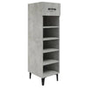 Armoire à chaussures Vidaxl 30x35x105 cm Prix en béton en bois édité