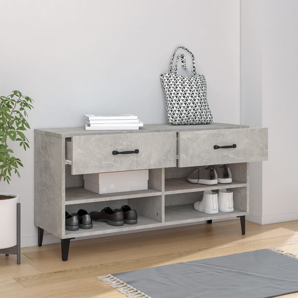 Armoire à chaussures Vidaxl 102x35x55 cm