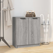 Armoire à chaussures Vidaxl 59x35x70 cm en bois de bois de bois de chêne sonoma coloré - afbeelding 1