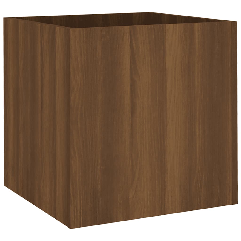 Vidaxl Planter Big 40x40x40 cm Browniken en bois transformé