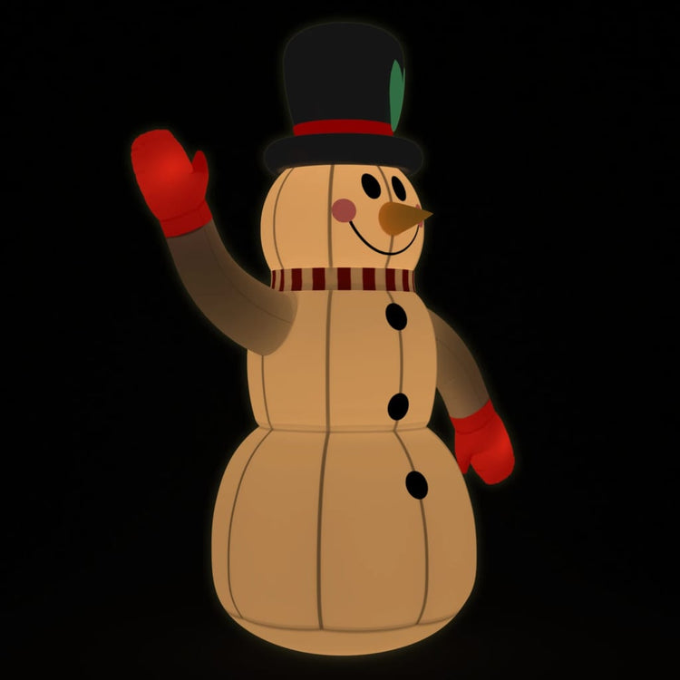 Vidaxl Snowman gonflable avec des LED 300 cm