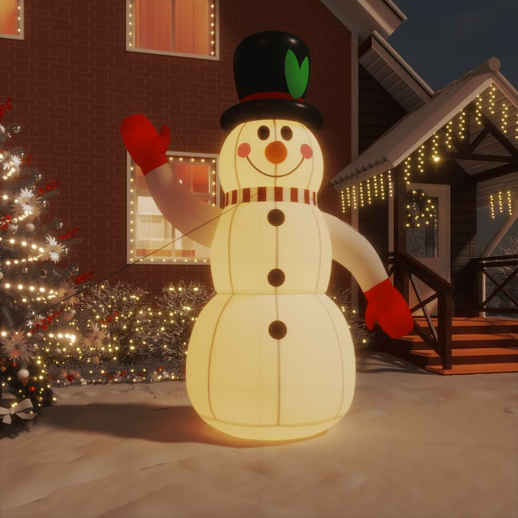 Vidaxl Snowman gonflable avec des LED 300 cm