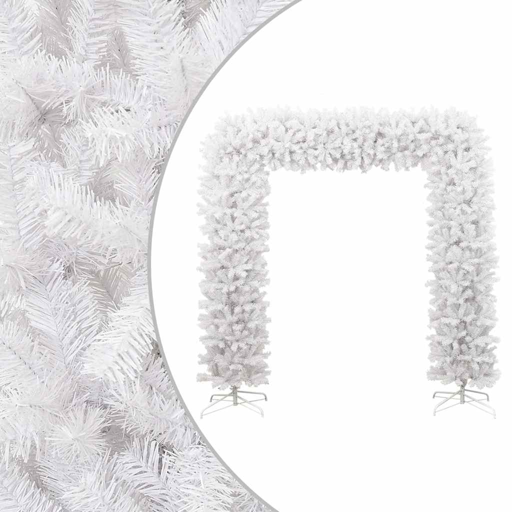 Vidaxl Christmas Arch 240 cm blanc