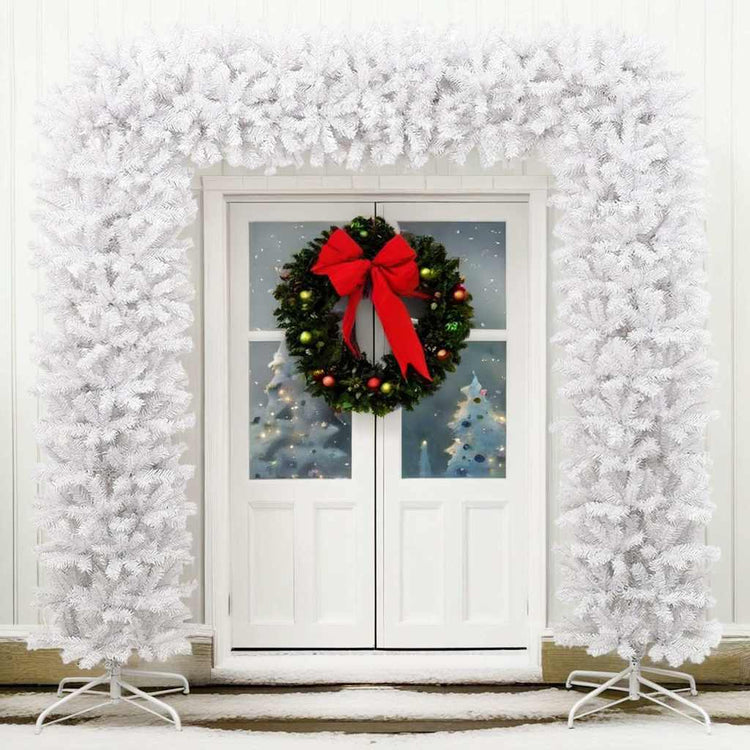 Vidaxl Christmas Arch 240 cm blanc