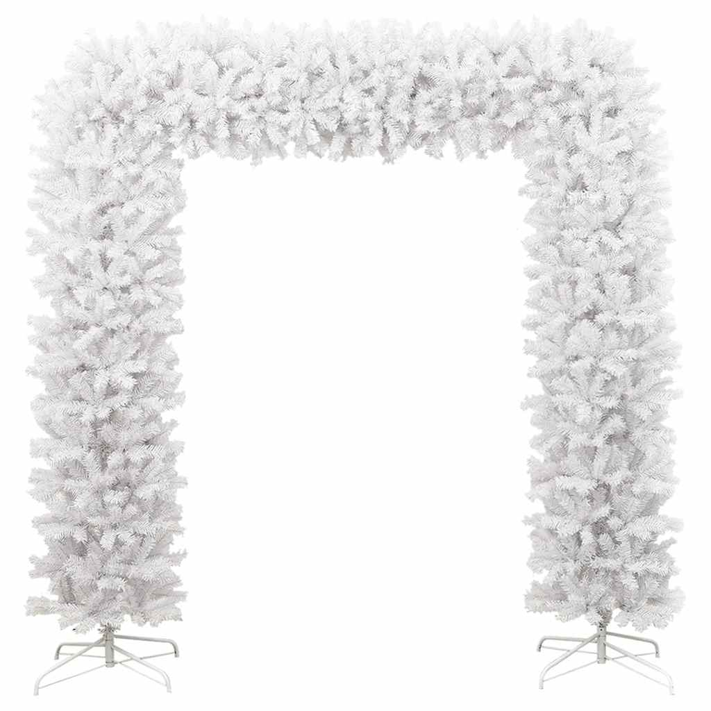 Vidaxl Christmas Arch 240 cm blanc