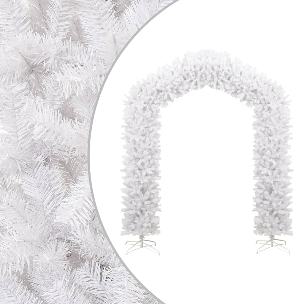 Vidaxl Christmas Arch 270 cm blanc