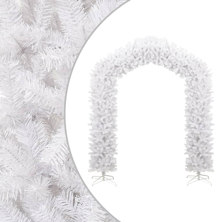 Vidaxl Christmas Arch 270 cm blanc