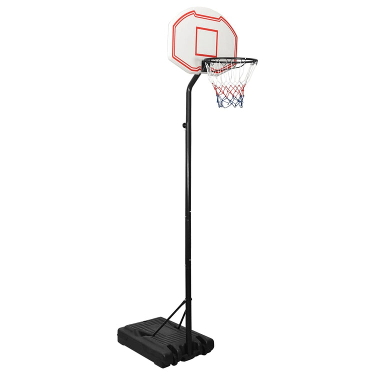 Vidaxl Basketball Standard 282-352 cm en polyéthylène blanc