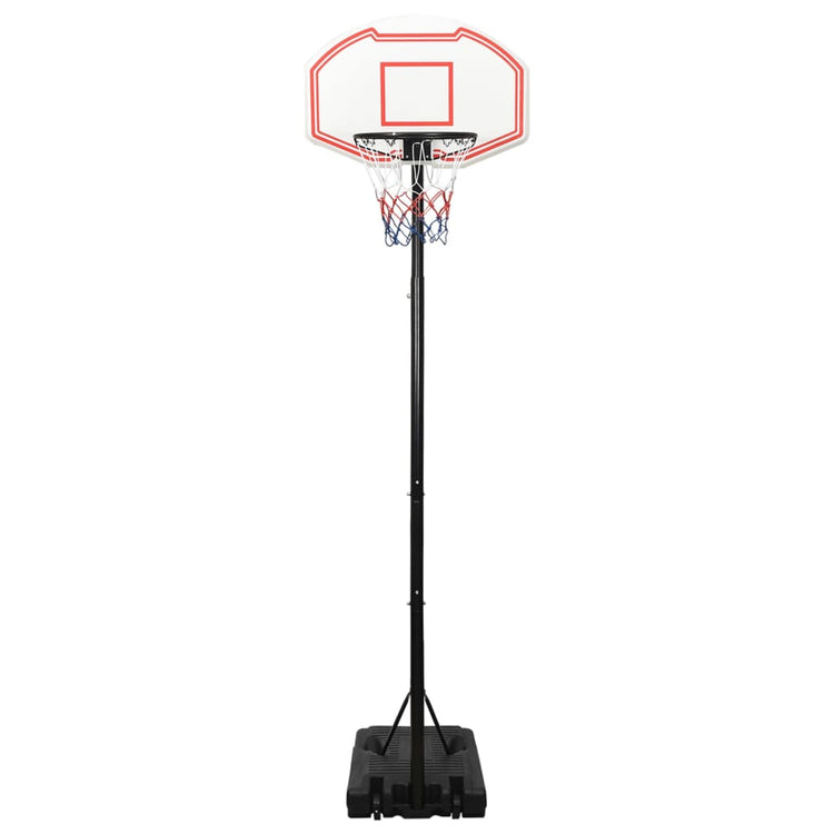 Vidaxl Basketball Standard 282-352 cm en polyéthylène blanc