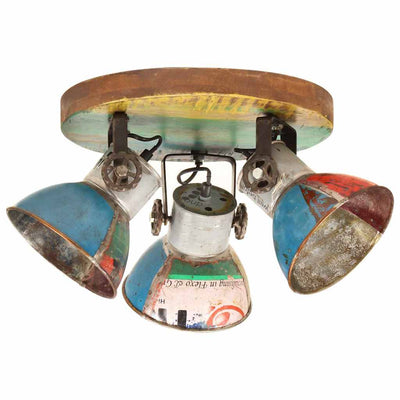 Vidaxx plafonnier industriel 25 w e27 42x25 cm multicolore