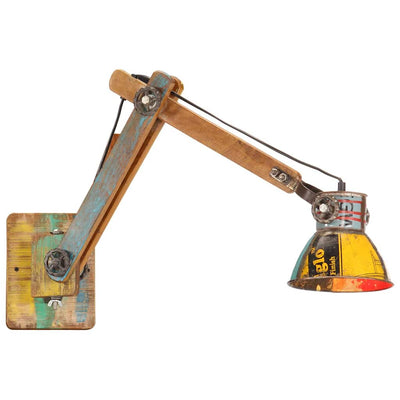Vidaxl Wall Lamp Industrial Around E27 Multi -colored