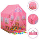 Vidaxl Children's Play Tent 69x94x104 cm rose