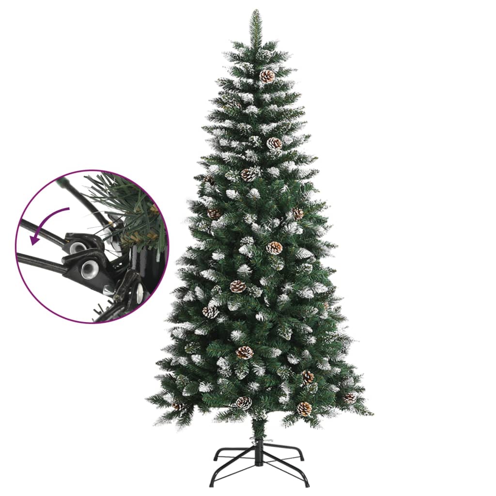 Vidaxl Kunstkerstboom avec un vert PVC standard de 120 cm
