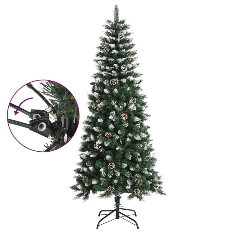Vidaxl Kunstkerstboom avec un vert PVC standard de 150 cm
