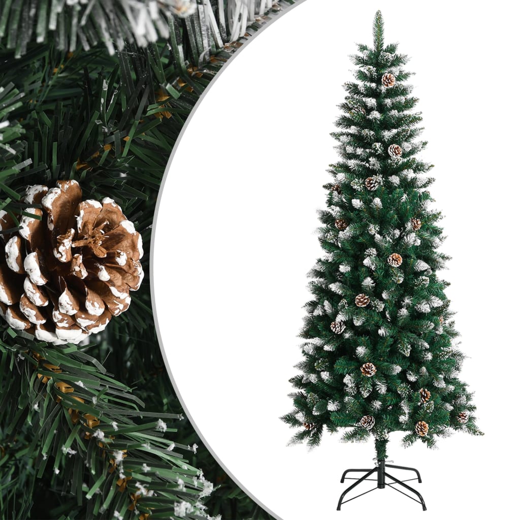 Vidaxl Kunstkerstboom avec un vert PVC standard de 180 cm