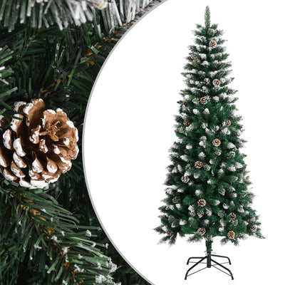 Vidaxl Kunstkerstboom avec un vert PVC standard de 180 cm