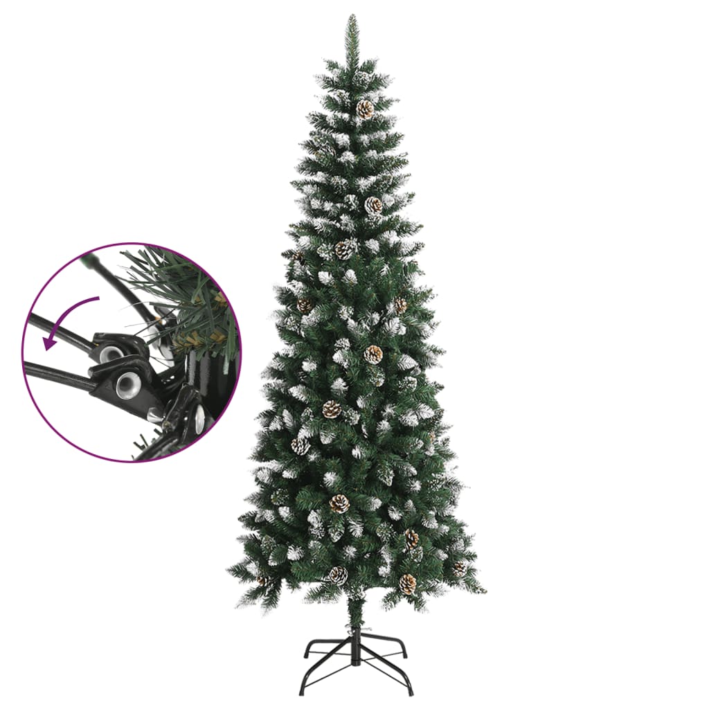 Vidaxl Kunstkerstboom avec Green PVC standard de 240 cm