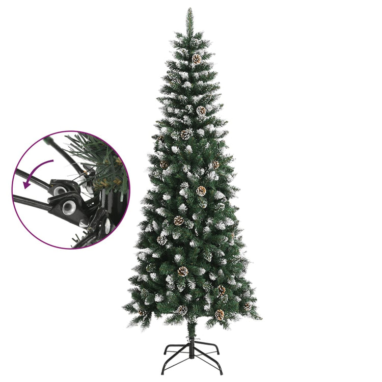 Vidaxl Kunstkerstboom avec Green PVC standard de 240 cm