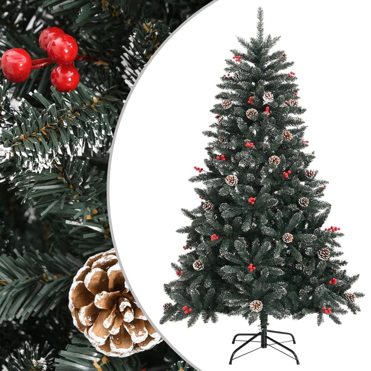 Vidaxl Kunstkerstboom avec un vert PVC standard de 120 cm
