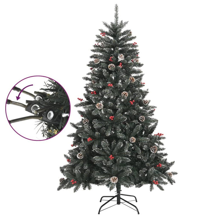 Vidaxl Kunstkerstboom avec un vert PVC standard de 120 cm
