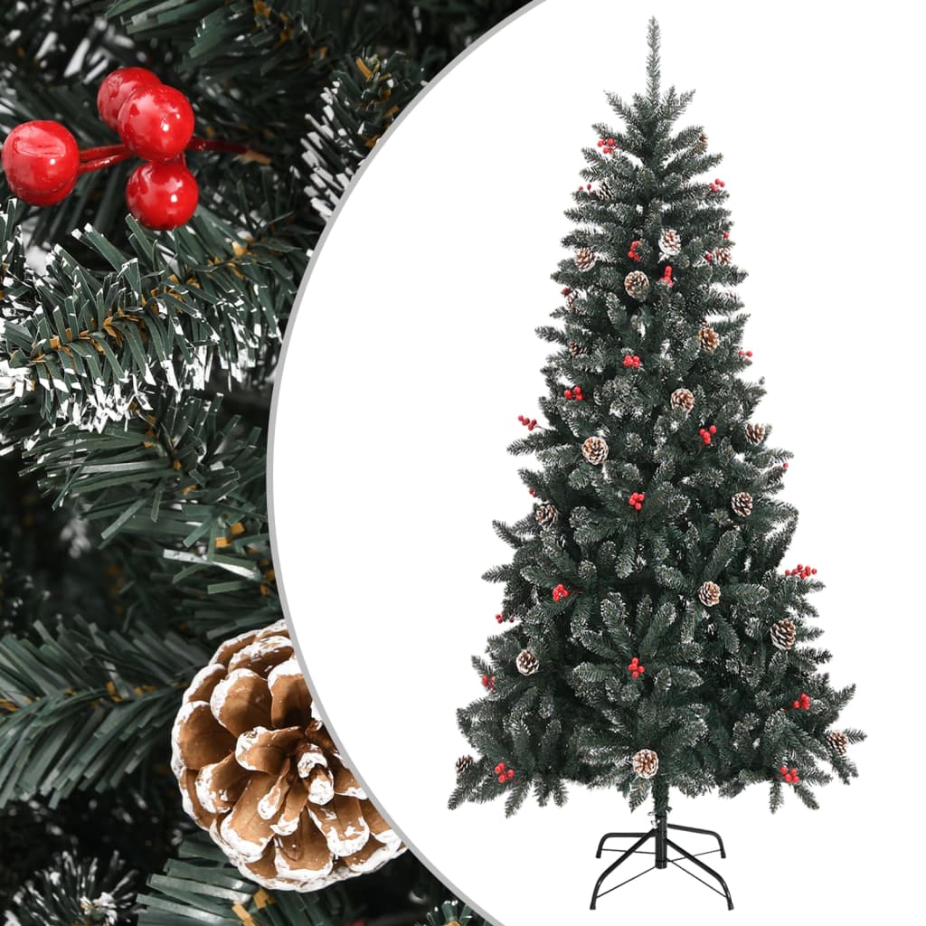 Vidaxl Kunstkerstboom avec Green PVC standard de 240 cm