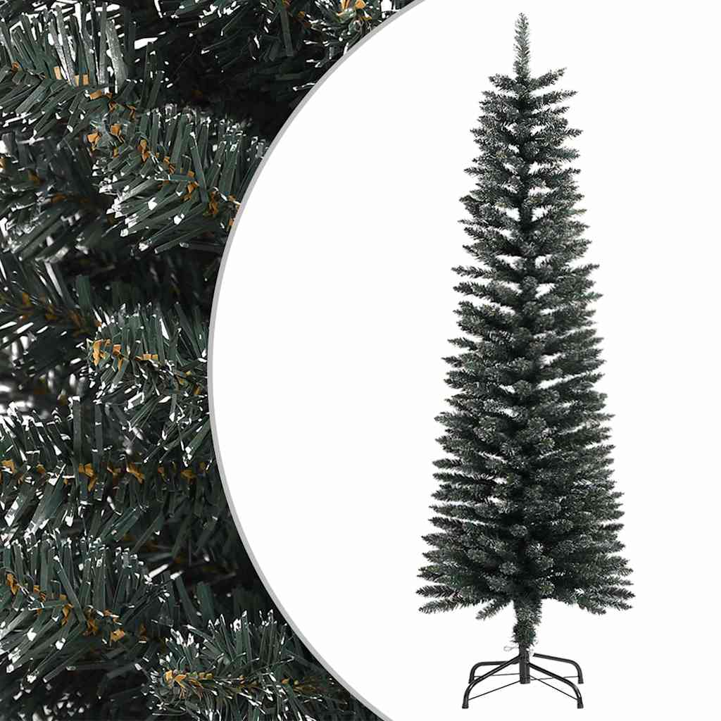 Vidaxl Kunstkerstboom avec un vert PVC étroit standard de 150 cm