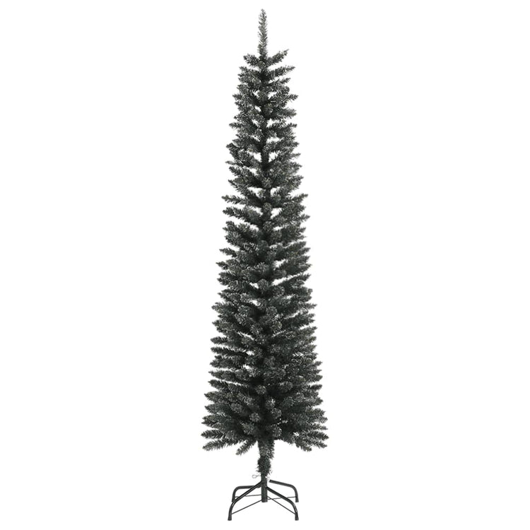 Vidaxl Kunstkerstboom avec un vert PVC étroit standard à 210 cm