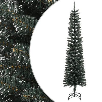 Vidaxl Kunstkerstboom avec un vert PVC étroit standard de 240 cm