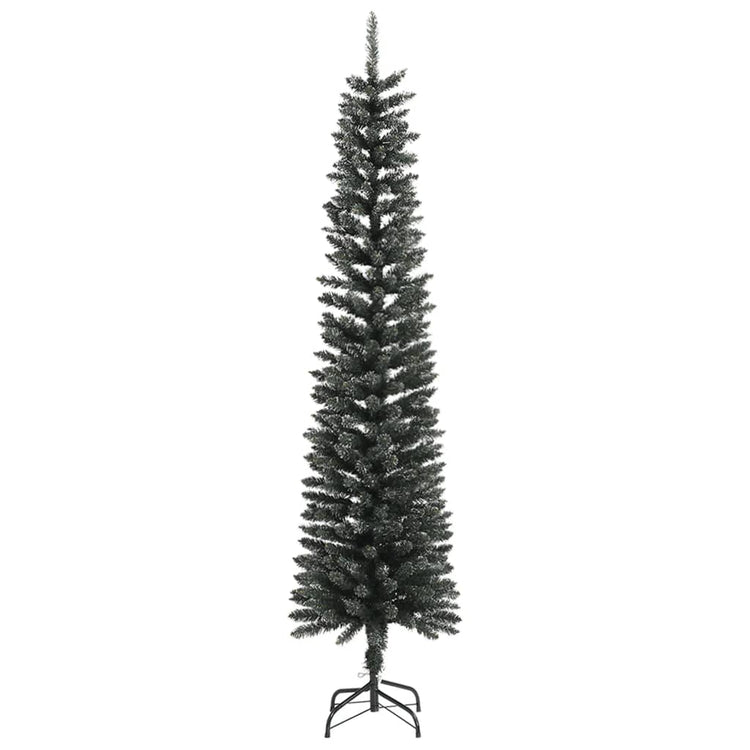Vidaxl Kunstkerstboom avec un vert PVC étroit standard de 240 cm