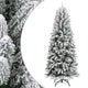 Vidaxx sapin de Noël artificiel avec neige 240 cm PVC et PE
