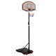 Vidaxl Basketball Standard 216-250 cm Polyéthylène noir