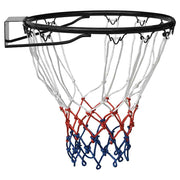 Anneau de basket-ball Vidaxl 39 cm en acier noir - afbeelding 3