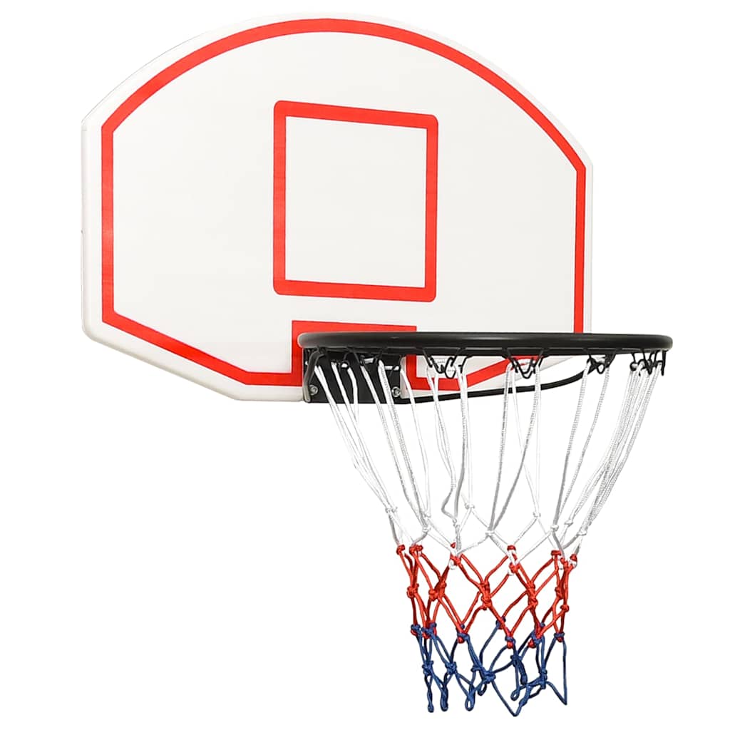 Vidaxl Basketball Board 71x45x2 cm en polyéthylène blanc