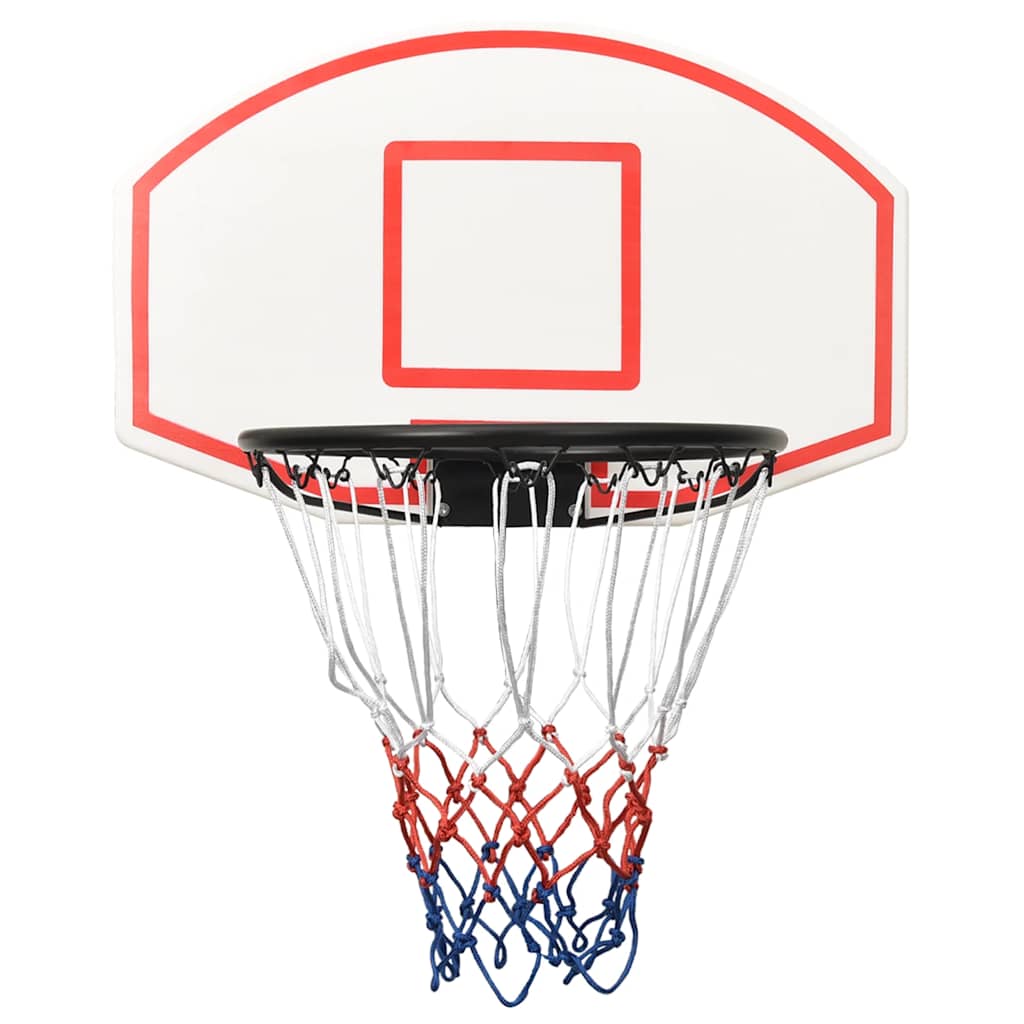 Vidaxl Basketball Board 71x45x2 cm en polyéthylène blanc