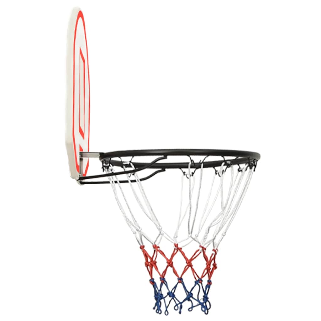 Vidaxl Basketball Board 71x45x2 cm en polyéthylène blanc