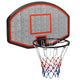 Vidaxl Basketball Board 90x60x2 cm en polyéthylène noir