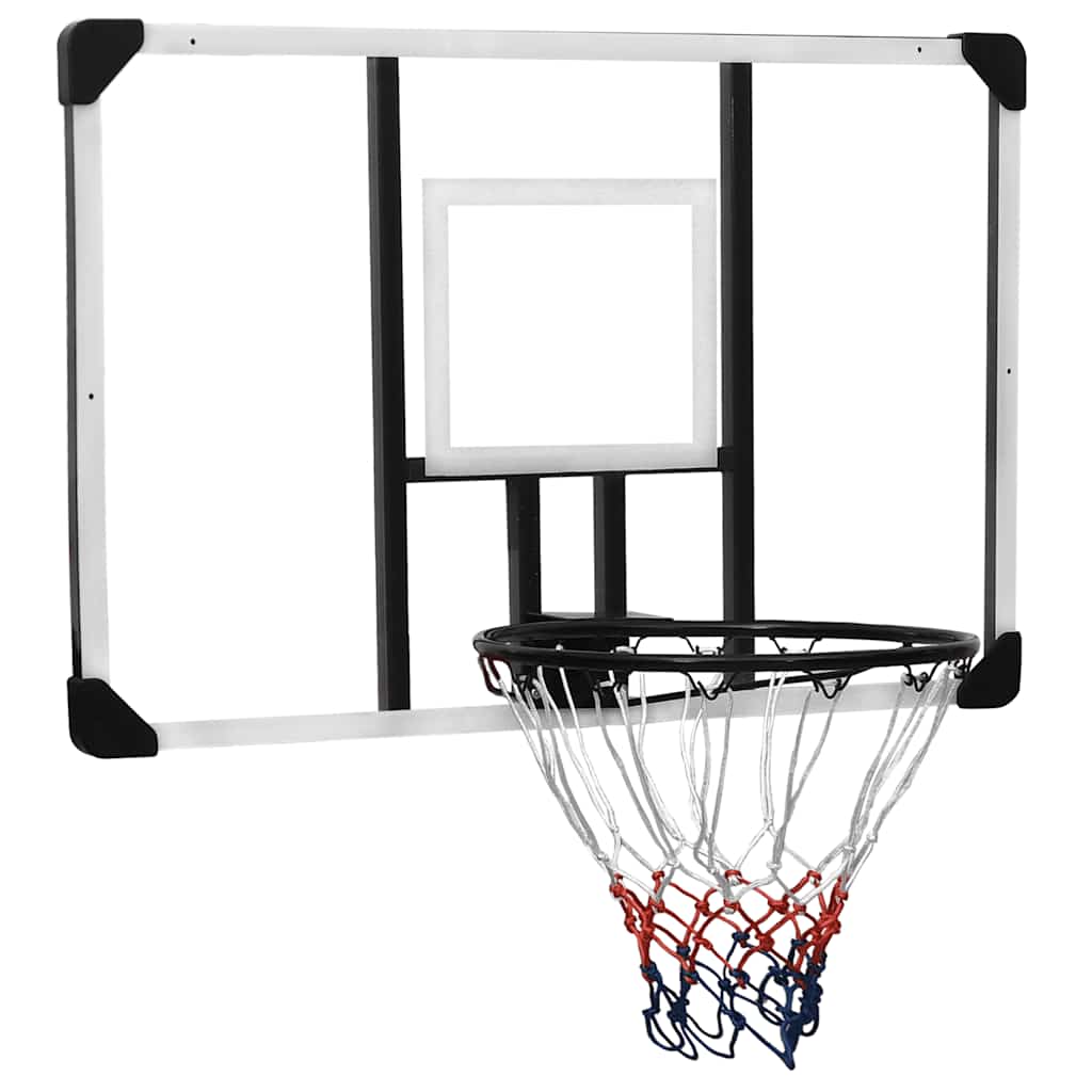 Vidaxl Basketball Board 106x69x3 cm Polycarbonate transparent