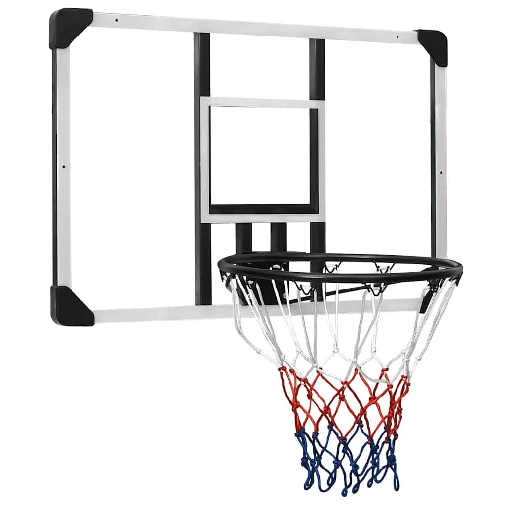Vidaxl Basketball Board 90x60x2,5 cm Polycarbonate transparent