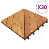 Vidaxl Terrace Tiles 30 pcs 30x30 cm