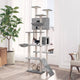 Vidaxl Cat Furniture avec Sisal Scratch Posts 191 cm Gris clair