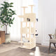 Vidaxl Cat Furniture avec Sisal Scratch Posts 180 cm Crème -Colored