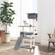Vidaxl Cat Meubles avec Sisal Scratch Posts 131 cm Gris clair