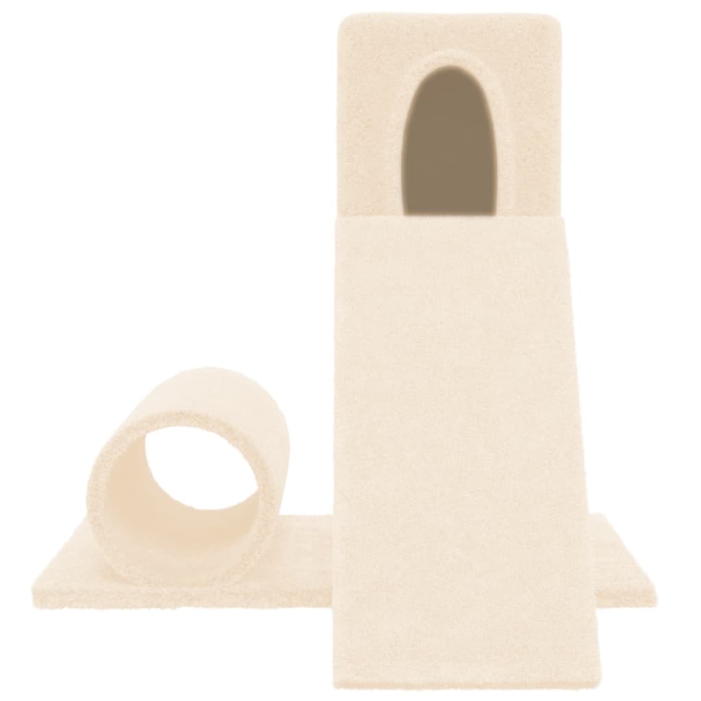 Vidaxl Cat Furniture with Sisal Scratching Post 59 cm Crème -Colored