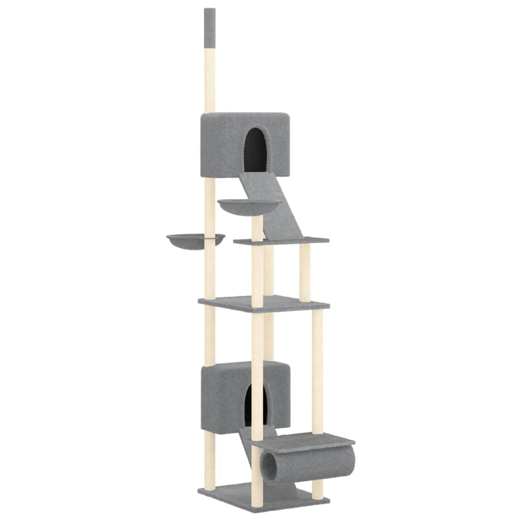 Vidaxl Cat Furniture Floor au plafond 277-303 cm gris clair