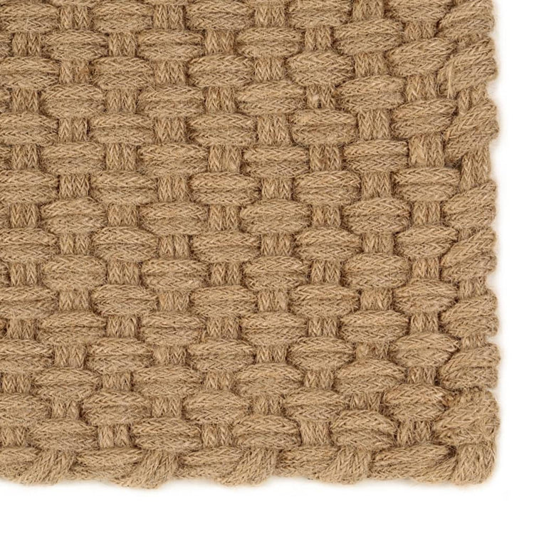Vidaxl rectangulaire 80x160 cm jute naturel