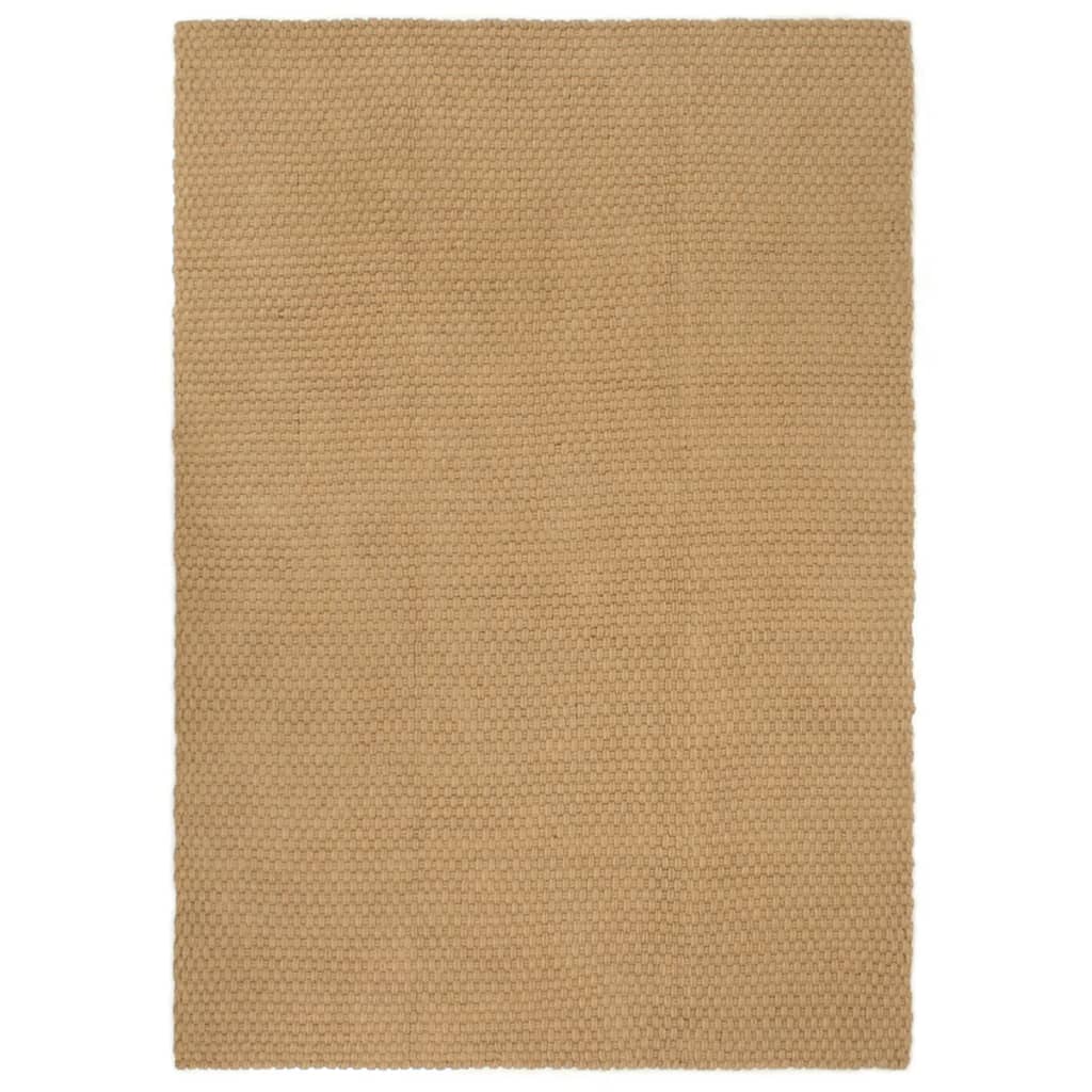 Vidaxl rectangulaire rectangulaire 120x180 cm jute naturel