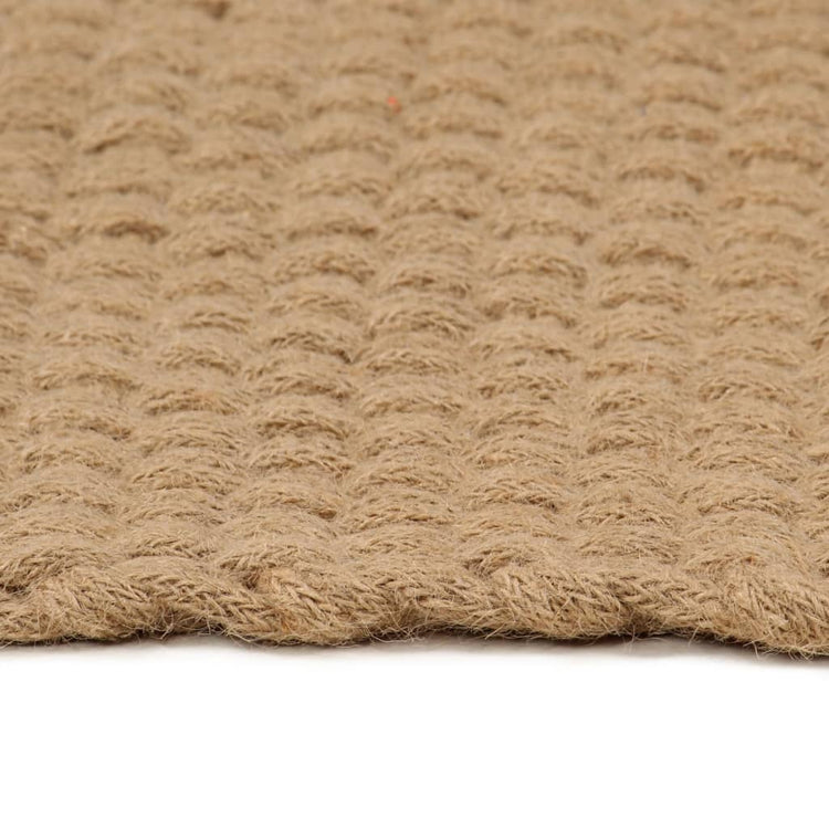Vidaxl tapis rectangulaire 160x230 cm jute naturel
