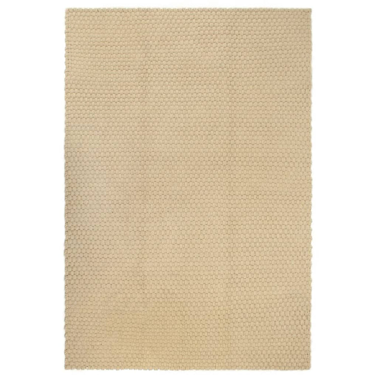 Vidaxl rectangulaire 160x230 cm coton naturel